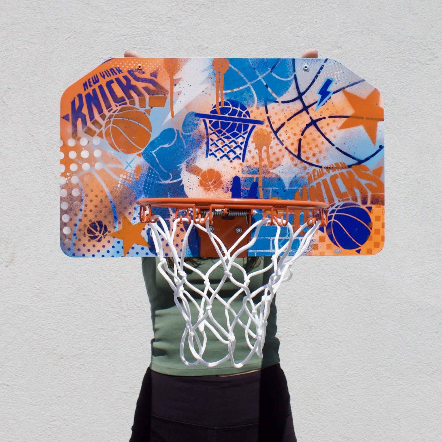 New York Graffiti Basketball Mini Hoop