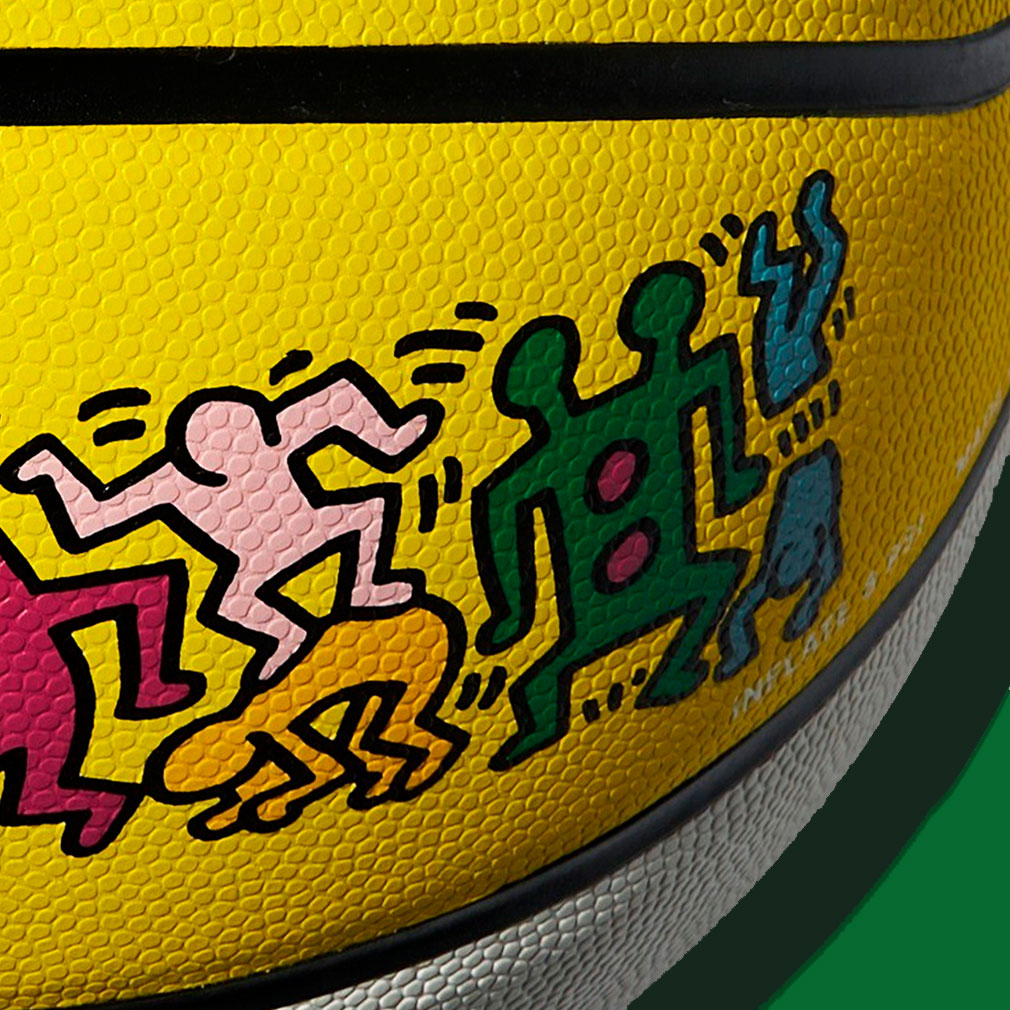 Official Keith Haring “All Are Welcome” basketball