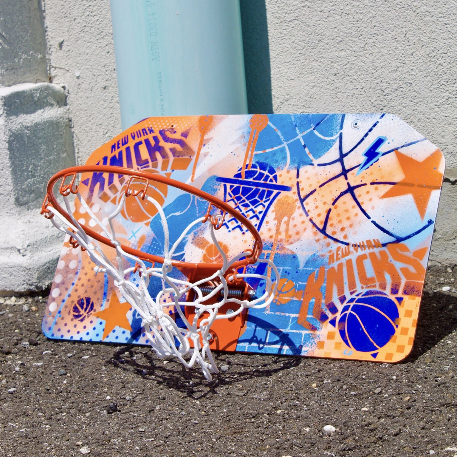 New York Graffiti Basketball Mini Hoop