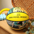 Load image into Gallery viewer, Jean-Michel Basquiat "Bird on Money" basketball
