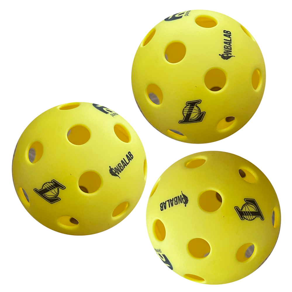 NBA Lakers Pickleball 3-Ball Set