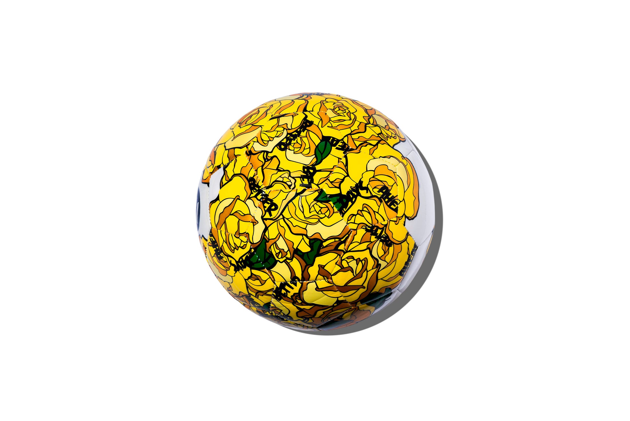 Gold Roses Soccer Ball