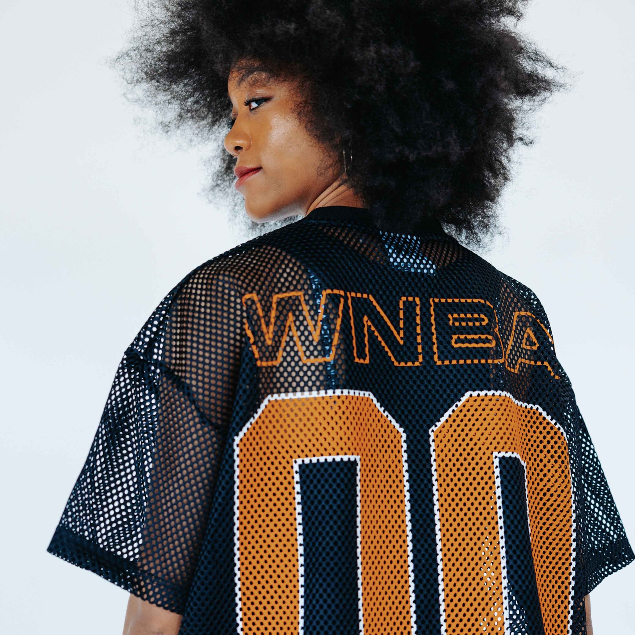 WNBA Sporty Mesh Top